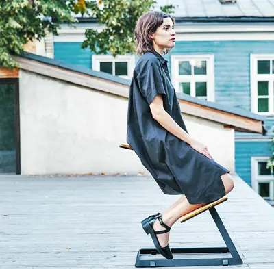 W Chair, by Guntis Zingis