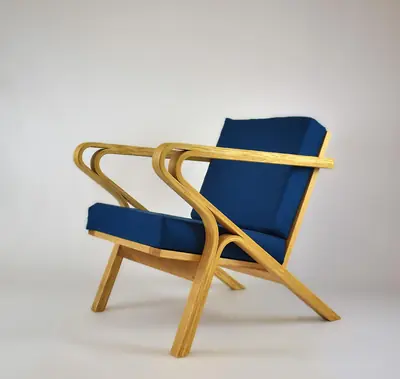 Camur Lounge Chair, by Ethan White