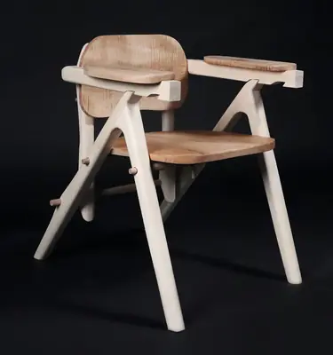 Whispering Woods Chair, by Jason Cal and Maxwell Andrew Wolff Perry