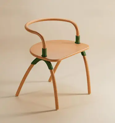 Michelangelo Chair, by Rosana Arifin and Tit Vrhunec