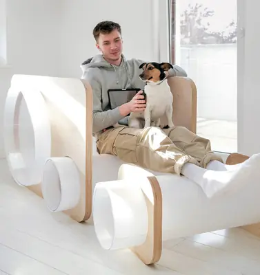 Fusion Flex Chair, by Jakub Zajadacz