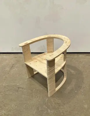 Horseshoe Chair No 1, by Faizan Khan