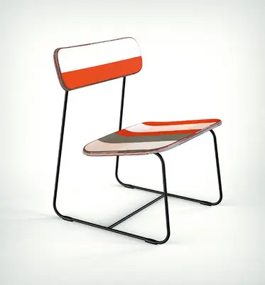 Lino Scrap Chair, by Oliver Gutschy, Florian Blamberger