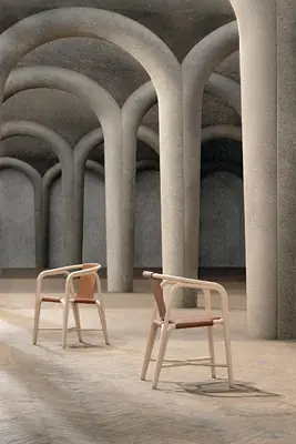 Rattan Splice Chair, by Harry Parr-Young