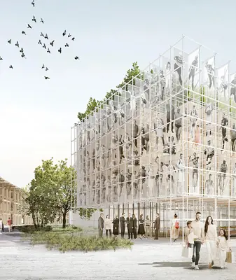 Pavilion of Slovenia, Expo Osaka, par Dekleva Gregoric Architects