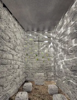 Chapel of Resurrection in the Wood, par Emmanuele Bortone