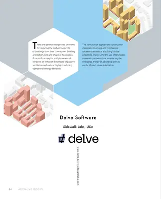 The first page of Delve Software, by Sidewalk Labs